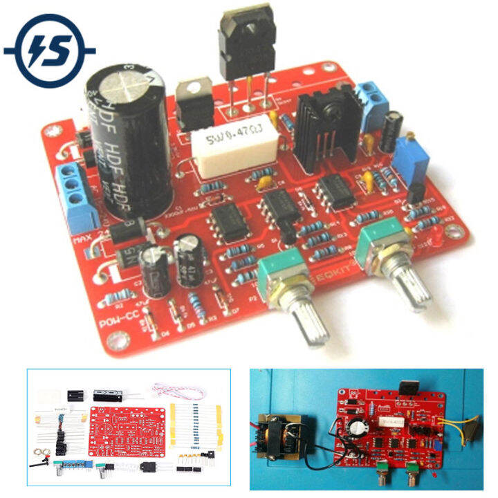 Power Supply DIY Kit AC-DC Adjustable DC Regulated Power Supply CVCC AC ...