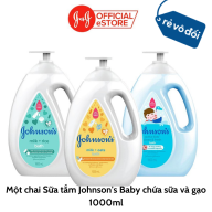 Chính hãng  Sữa tắm Johnson s Kids chứa sữa và gạo 1000ml chai thumbnail