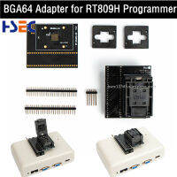 ชุบทองอะแดปเตอร์ BGA64สำหรับ RT809H โปรแกรมเมอร์สากล RT-BGA64-1 1.0มิลลิเมตร RT-BGA64-02ซ็อกเก็ต11*13มิลลิเมตร Programador EMMC อะแดปเตอร์