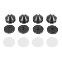 1 Sets Speaker Loudspeaker Spikes Stand Feets Audio Speaker Repair Parts Turntable DIY Speaker Stand Shock Pin Nails and Pads Accessories