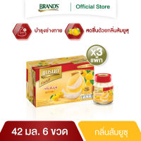 แบรนด์รังนกแท้ กลิ่นส้มยูซุ 42 มล. แพค 6 x 3 (18 ขวด) (BNN)