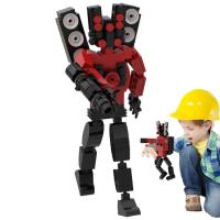 Audio Man Toy Model Anime Building Bricks Action Figure Model Toys Building Block Toys With Instructions For Boys Girls Kids classy