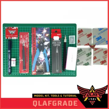 Jual Gunpla Tool Set Paket A3 Full Set - Alat Rakit Gundam Model