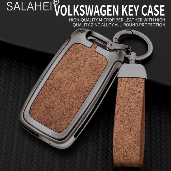 zinc-alloy-car-key-cover-case-holder-shell-for-vw-volkswagen-polo-tiguan-passat-b5-b6-b7-golf-4-5-6-mk6-jetta-lavida-accessories