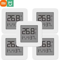 5/4/3/2 Pcs Xiaomi Mijia Thermometer 2 Bluetooth-Compatible Smart Remote Control Temperature Humidity Sensor With LCD Screen