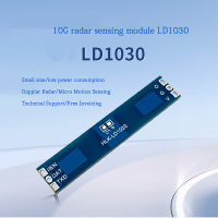 โมดูลตรวจจับเรดาร์10G LD1030สวิตช์เซ็นเซอร์ไมโคร/ตรวจจับการเคลื่อนไหวพลังงานต่ำ