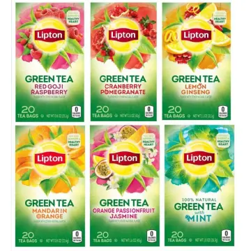  Lipton Peach Paradise Green Tea, Peach, 20 Count