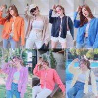 ลดล้างสต๊อก ส่วนลด 50 สำหรับคุณ►✖☄ POMPOM cardigan (ครบสีแล้ว!) คาร์ดิแกนไหมพรมผ้านุ่มนิ่ม งานตามหา กระดุมใหญ