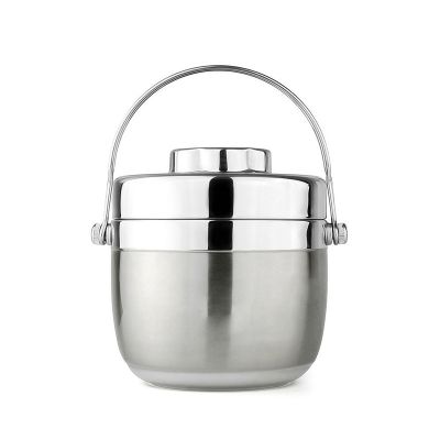1.5LStainless Steel Food Bento Box 12 Hours Vacuum Lunch Box Keep Warm 2 Layer Lunch Box Soup Jar Insulated Box