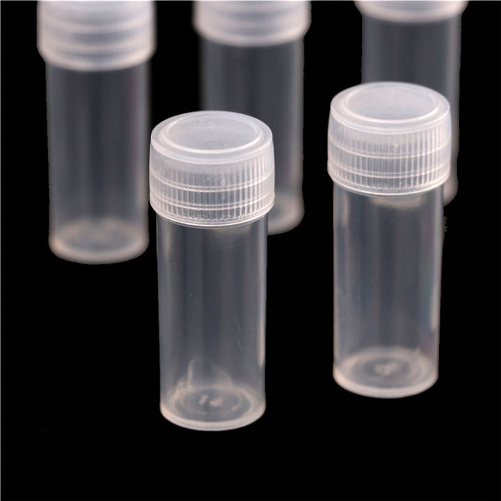 lowest-price-mh-10pcs-ขวดพลาสติกตัวอย่างขวด5ml-test-tube-ขวดเล็ก-vial-storage-container