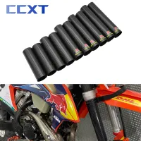 Motorcycle Fork Wraps Carbon Fiber Protectors For Kawasaki Suzuki Honda KTM Yamaha YZ250F YZ450F WR250F WR450F Universal Parts