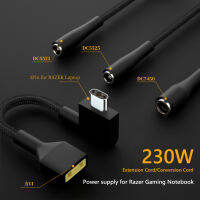 แบบพกพา 230W สำหรับ Razer ปลั๊กไฟสายคอมพิวเตอร์โน้ตบุ๊ค DC หญิง 3Pin อะแดปเตอร์แล็ปท็อป Charge Converter แล็ปท็อปอุปกรณ์เสริม-ttlg4809