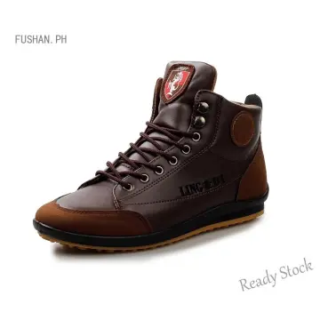 Men's casual clearance motorcycle boots