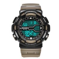 SANDA New Mens Watch Sports Digital Watch LED Display Waterproof Watch