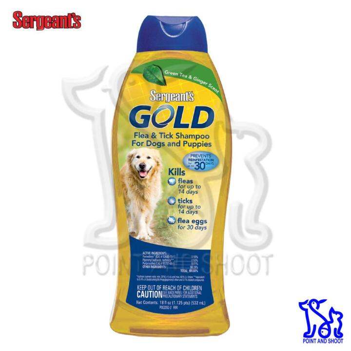 Sergeant's Gold Flea & Tick Shampoo 532ml Lazada PH