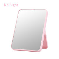 Lnkerco LED Desktop Makeup Mirror Illuminated USB Charging Table Mirror With Adjustable Light Touch Screen Bathroom Mirror