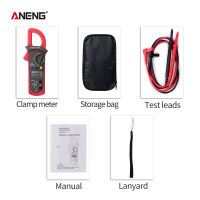 ANENG ST201 ST202 Digital Clamp Profesional Multimeter Resistance Tester AC DC Ammeter Voltmeter non Contact current bokeh