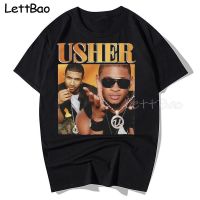 Usher Vintage Rap Tshirt Hop T Shirt Camisetas Cotton Tshirt Men Tshirts 100% Cotton Gildan