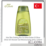 Sữa tắm dưỡng ẩm từ ô liu Dalan D Olive Olive oil Shower Gel Moisturizing