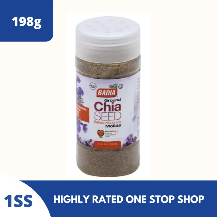 Badia Ground Chia Seeds 198g Lazada Ph