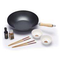 KitchenCraft - ชุดกระทะทำอาหาร รุ่น WFWOKGSET, หลากสี / Stir Fry Gift Set model.WFWOKGSET, Multi [# KITCHEN - เครื่องครัว ] [# ชุดเครื่องครัว  ของใช้ในครัวเรือน การจัดโต๊ะอาหาร mall lazada ลาซาด้า central online ]