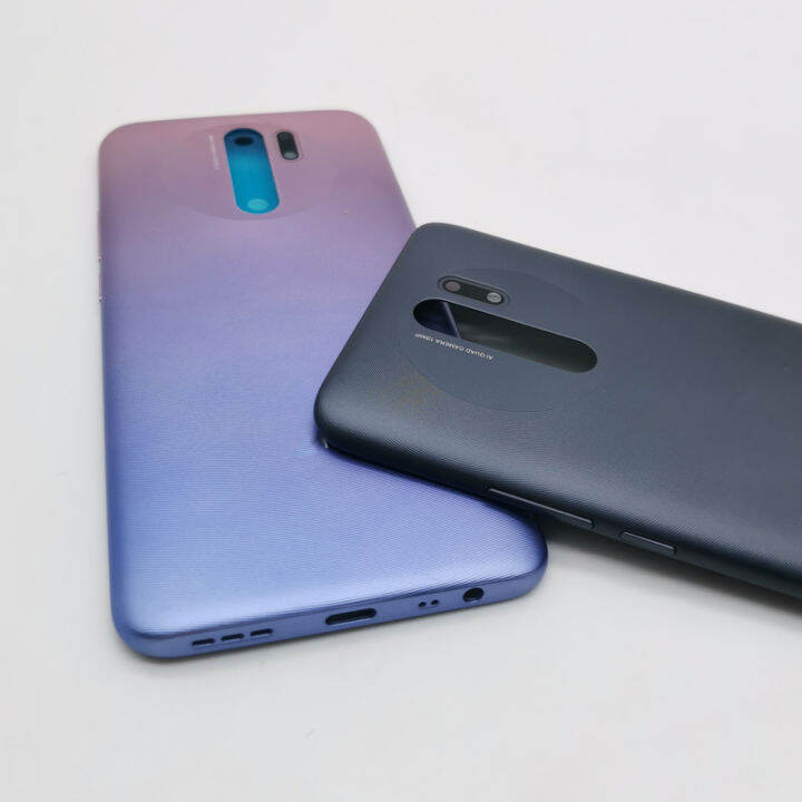 สำหรับ-xiaomi-redmi-9-ฝาหลังแบตเตอรี่ด้านหลังฝาครอบเปลี่ยนสำหรับ-redmi-9-redmi9-เคสโทรศัพท์-กาวสติกเกอร์-lfdddd