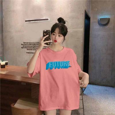 (พร้อมส่ง) Fashoion Dress Shop เสื้อยืด เสื้อ DEMO -Oversize-ลายตัวหนังสือ สีสดใส สไตล์เกาหลีน่ารัก เสื้อยืดนิ่ม แขนสั้นแฟชั่น เนื้อผ้าดี