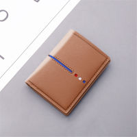 Zipper Card Holder Fashion Men PU Leather Short Wallet Mens Purse Short Wallet Card Holder Wallet Coin Purse