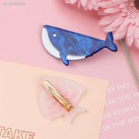 ✲ 1PC Sweet Brides Hair clip Accessory Jewelry Jewelry Girl Hairpin Headdress Retro Solid Color Big Whale Hair Clips