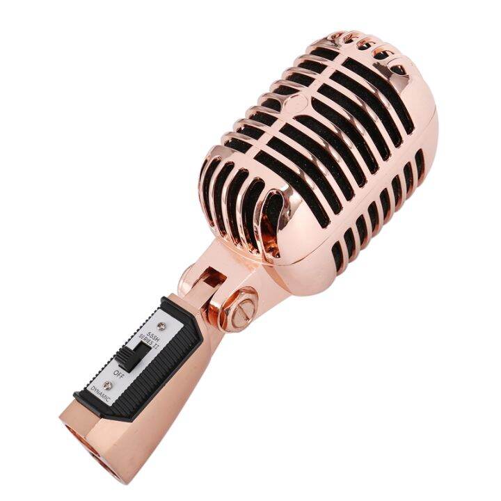 Professional Wired Vintage Classic Microphone Dynamic Vocal Mic