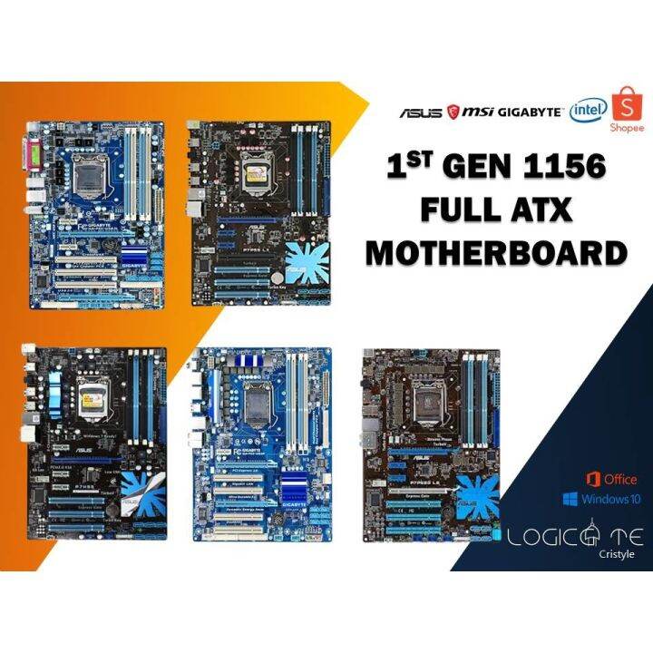 Asus 1156 Motherboard Intel 1st gen support Lazada PH