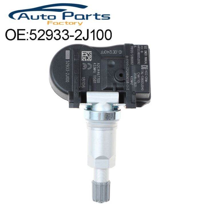 ต้นฉบับ-2023-เซนเซอร์วัดความดันยางล้อ-tpms-ใหม่สำหรับ-kia-sorento-2017-2018-52933-2j100สำหรับ-hyundai-เวอร์น่าโซลาริส529332j100-433mhz-tpms