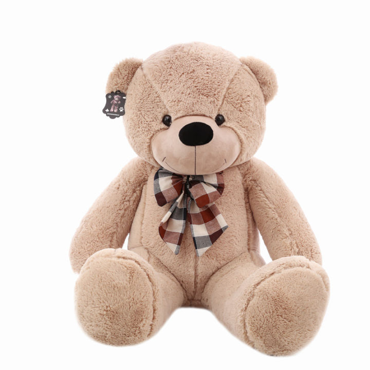 cod-หมีใหญ่โบว์ตุ๊กตาผ้าขนาดใหญ่ตุ๊กตาหมีของขวัญ-ส่งออกตุ๊กตาของเล่นตุ๊กตาในต่างประเทศ