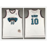 Most Popular New NBA Jersey Memphis Grizzlies 10 # Bibby Season 2021 White Retro Mn Nice Basketball Sports