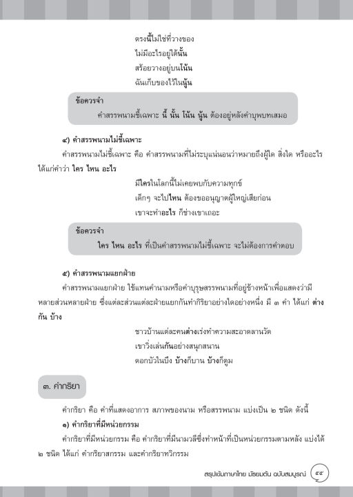 inspal-หนังสือ-สรุปเข้มภาษาไทย-มัธยมต้น-ฉบับสมบูรณ์