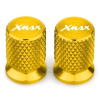 Xmax วาล์วยางรถจักรยานยนต์ยางอลูมิเนียม Cnc ฝาครอบพอร์ตลมยางอุปกรณ์เสริมหมวกสำหรับ Yamaha Xmax 125 250 300 400ตลอดทั้งปี