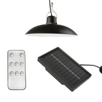 Double Heads LED Solar Light Solar Emergency Lamp OutdoorIndoor Waterproof Camping Terrace Garden Home Tent Chandelier