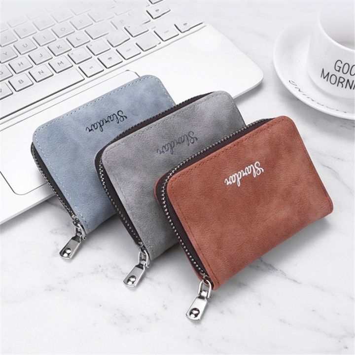 layor-wallet-กระเป๋าสตางค์หนังขัดผู้ถือบัตรชายสำหรับผู้หญิง-กระเป๋าสตางค์1ชิ้นกระเป๋าสตางค์กระเป๋าใส่เหรียญนามบัตรหนังแท้