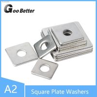 ▦❀ M3 M4 M5 M6 M8 M10 M12 M14 M16 M18 M20 Square Plate Washers A2 304 Stainless Steel Square Washers