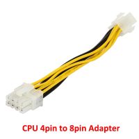 6นิ้ว P4 Atx 12V 4-Pin พร้อม Molex Lp4กับ Eps 12V 8-Pin เมนบอร์ด/เพาเวอร์ซับพลายซีพียูสายแปลงอะแดปเตอร์ P4 Atx ไปยัง8pin Eps