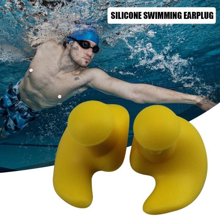 1-pair-waterproof-soft-earplugs-silicone-portable-ear-plugs-swimming-accessories-durable-earplugs-classic-delicate-texture