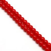 Crystal Glass Beads Candy Color Round Ball Beads Size 4mm 6mm 8mm 10mm For DIY Jewelry Accessories