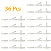 36pcs/set Car Windshield Wiper Tube T/Y/I Type Splitter Windshield Washer Hose Connector Replacement Accessories Windshield Wipers Washers