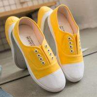 Shoes Fashion Flats 2021 Color Breathable Female Shoe Slip-on Ladies Sport Sneakers Flat Canvas