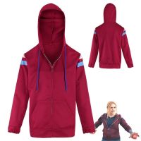 Wanda Scarlet Witch Cosplay Hoodie Costume Zip Up Jacket Coat party suit