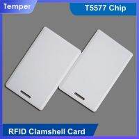 3Pc RFID แบบฝาพับควบคุมบัตรเข้าแบบหนาสำหรับ T5577อารมณ์125กิโลเฮิรตซ์