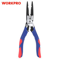 WORKPRO คีมปากแหลมเครื่องมือฮาร์ดแวร์ Universal Wire Cutters Electrician Multifunctional Universal Diagonal Pliers