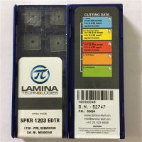 SPKR1203EDTR LT30 เม็ดมีดคาร์ไบด์ LAMINA แท้ 100% พร้อมคุณภาพดีที่สุด 10 ชิ้น / ล็อตจัดส่งฟรี