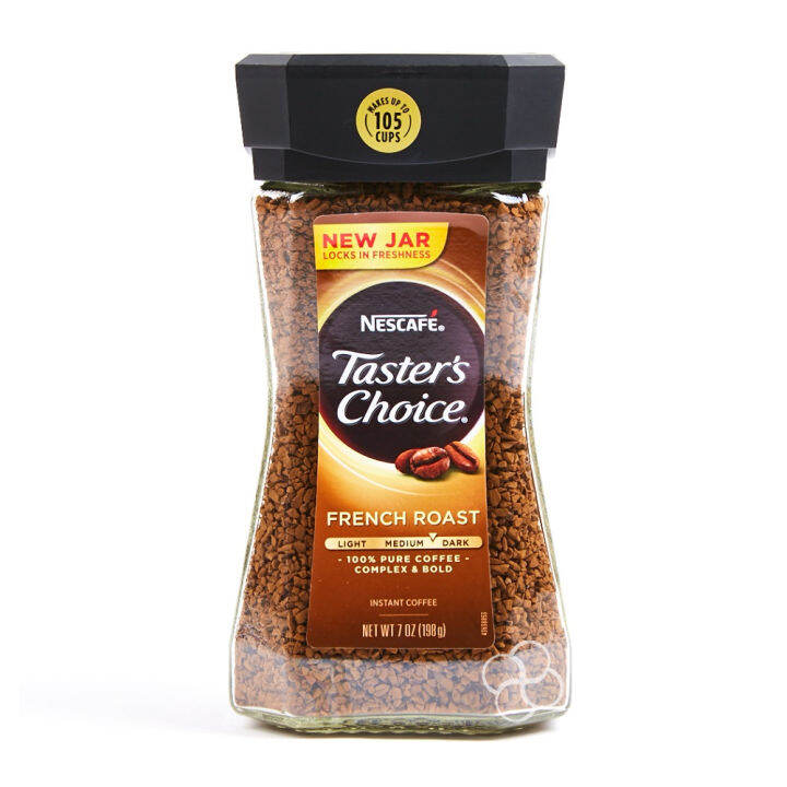 Nescafe Taster's Choice French Roast Instant Coffee 198g Lazada PH