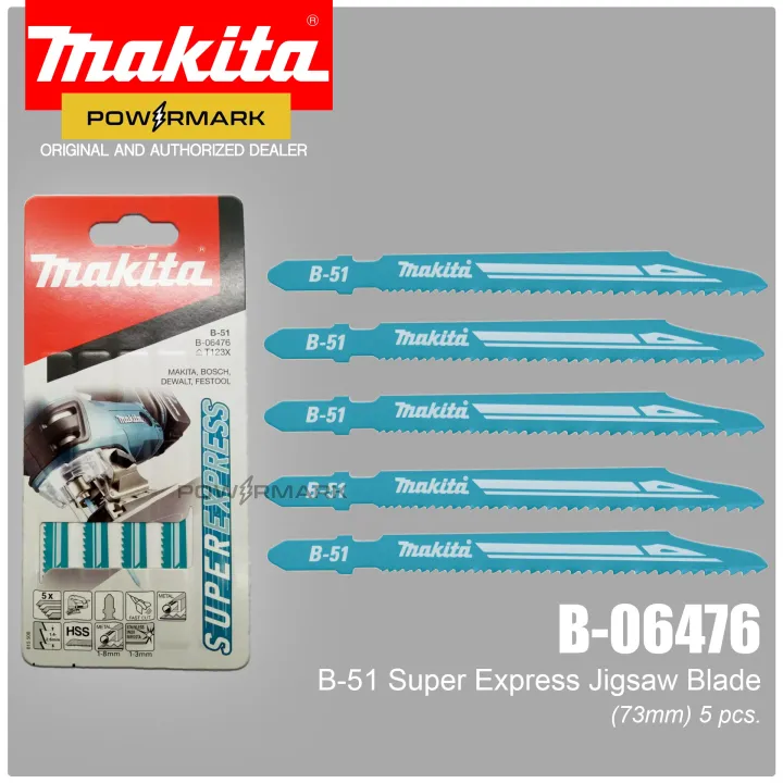 MAKITA B06476 Jig Saw Blade for Stainless Steel and Mild Steel 73mm